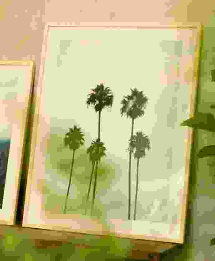 Living Room Floral Painting